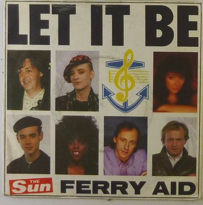 7'' Single - Ferry Aid - Let It Be - S985h - washed & cleaned