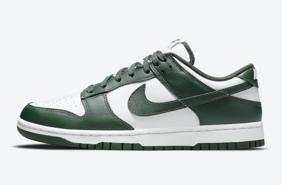 Nike Dunk Low Michigan State DD1391-101 Mens New | eBay