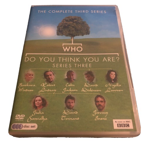 Who Do You Think You Are? UK, Series 1-4, (DVD, BBC) Region 0/All, Used, GC - Picture 7 of 10