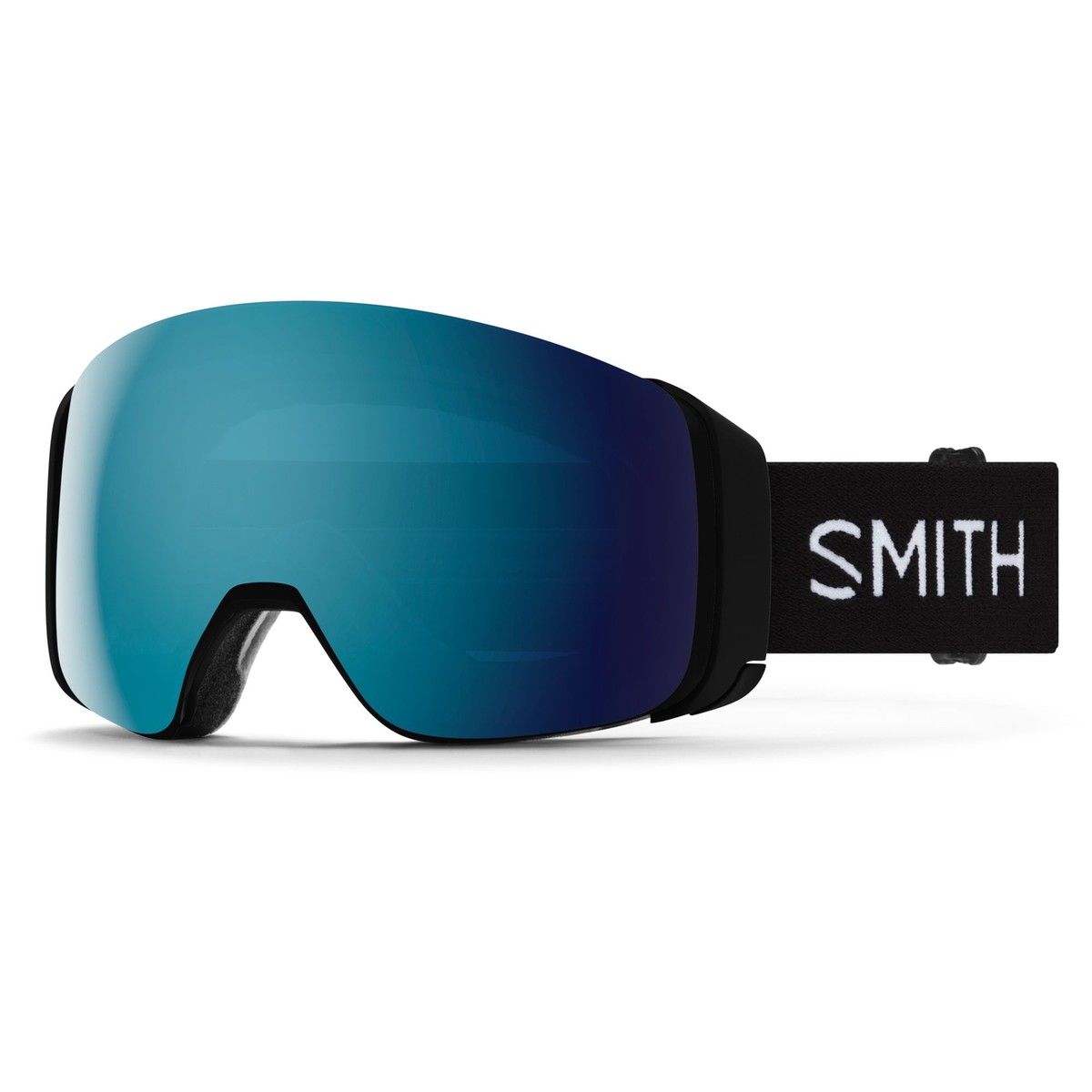 SMITH フォトクロミックゴーグル ブルー Smith 4D Mag Snow Goggles, Black Frame, ChromaPop Sun Blue