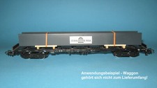 Ladegut H0 1:87  – großer U-Profil-Stahlträger für Güterwagen (L = 195 mm)