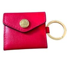 CIONDOLO CHIAVE FOTO MICHAEL KORS SAFFIANO PELLE ROSA NUOVO SENZA ETICHETTE