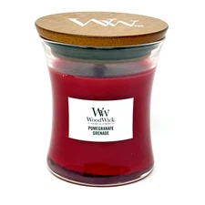 Woodwick Bougie Parfumée Sablier Pomegranate Mini 87G