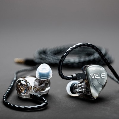VISION EARS VE6 X2 UNIVERSAL FIT wired earphone canal type recable IEM