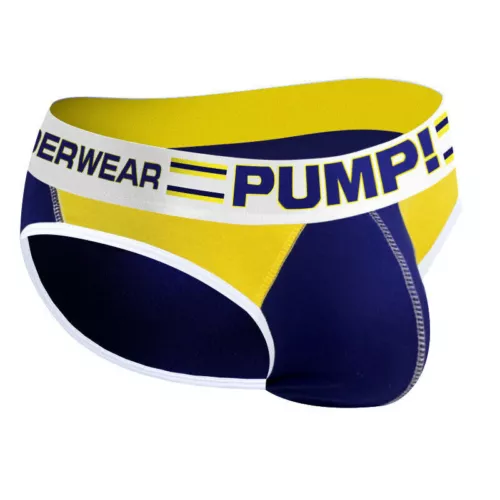 PUMP UK Men Sexy Low Waist Briefs Bikini Underwear Underpants Sports Jockstrap - Picture 7 of 9