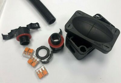 Wiska LED 1 Meter Außenrohr 20mm & Abzweigdose IP68 Anschlusspaket 