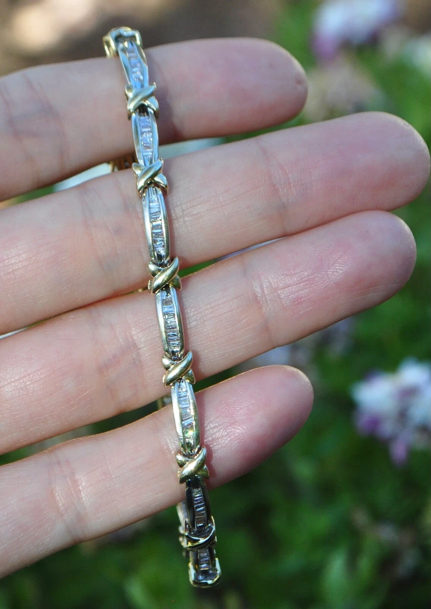 Channel set 2024 tennis bracelet
