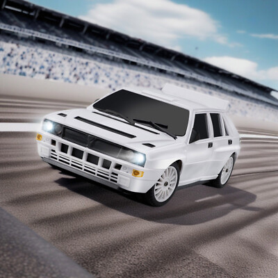 1:28 2.4G LANCIA Full-Scale 4WD Drift Vehicles Remote Control Car Toy Model NeKl