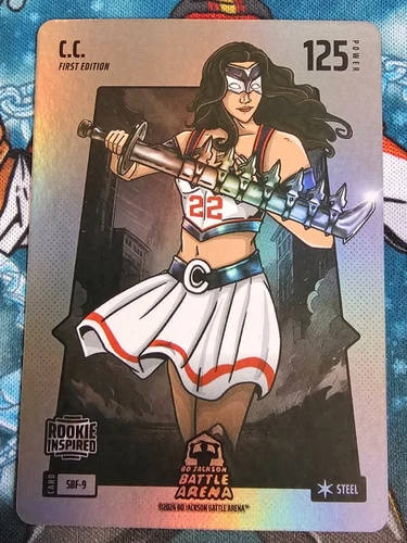 Bo Jackson Battle Arena Silver Steel SBF-9 Caitlin Clark C.C. Pwr 125 Rookie CC