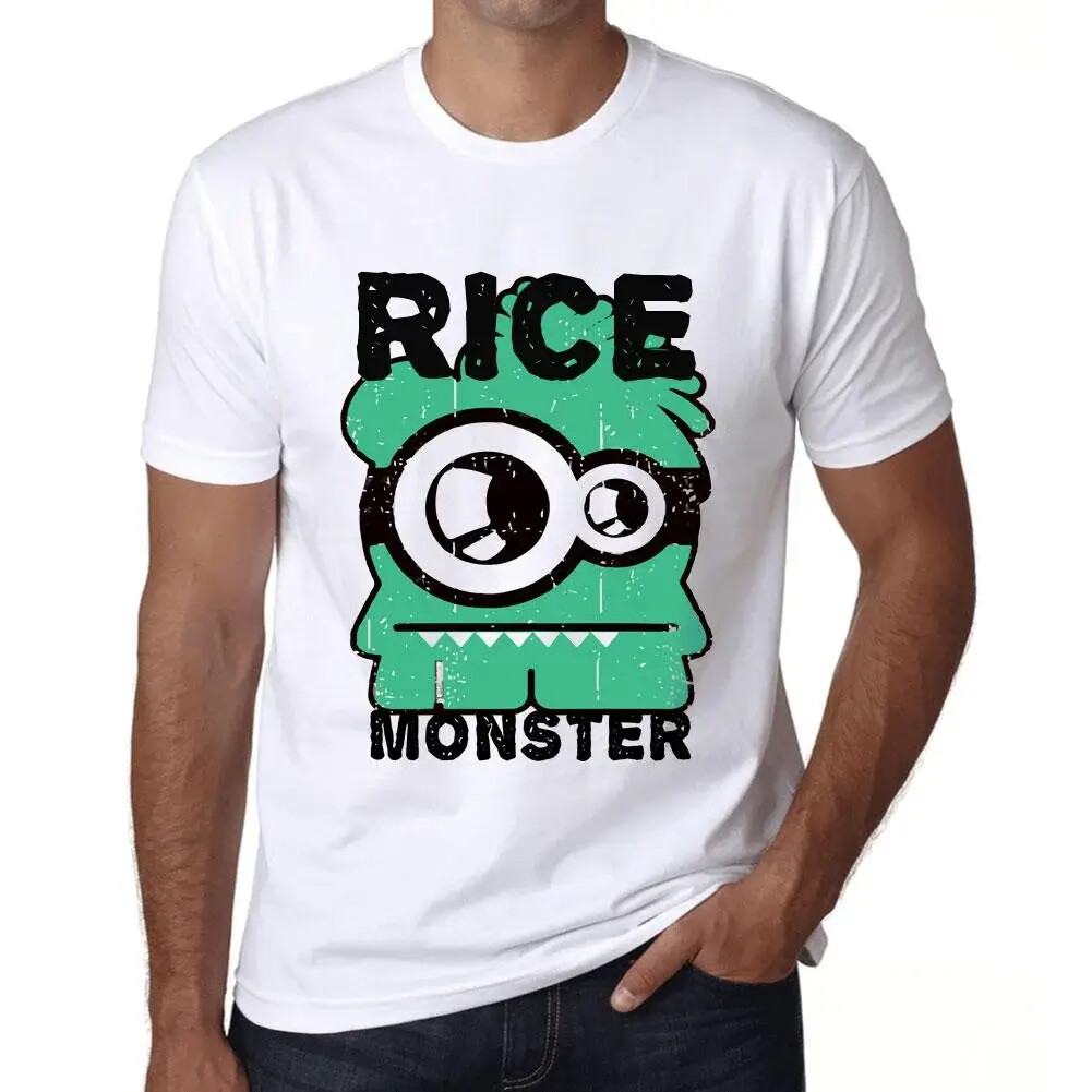Camiseta Estampada para Hombre Monstruo De Arroz – Rice Monster – T-shirt