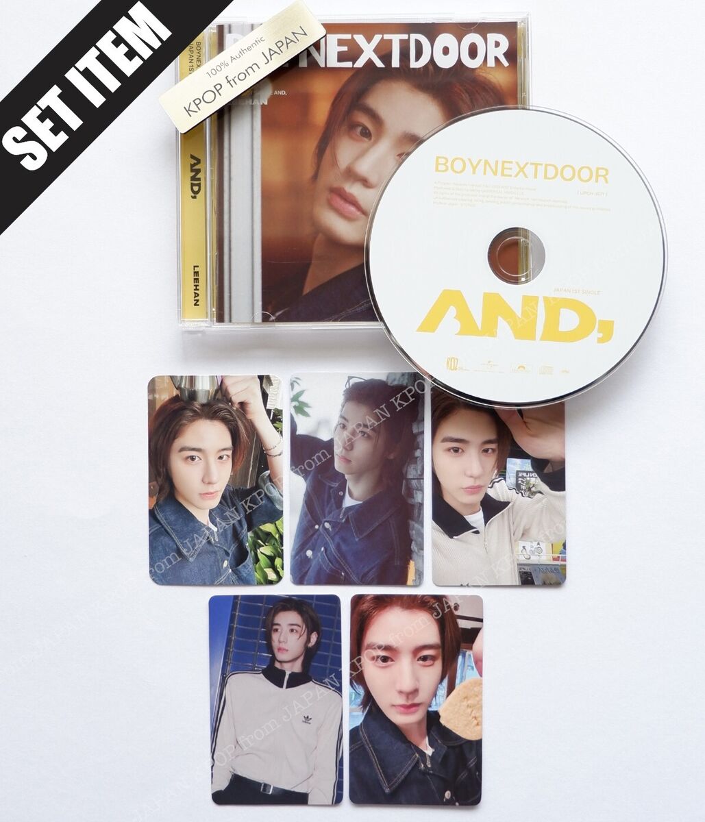 LEEHAN BOYNEXTDOOR AND, Japan Solo CD + POB Lucky draw LEEHAN BOYNEXTDOOR AND, Japan Solo CD + POB Lucky draw