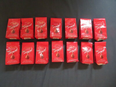 (14) Bag Lot of Lindt Lindor Milk Chocolate Truffles 0.8 Oz Each