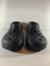 klogs womens black rubber nursing clogs size 8