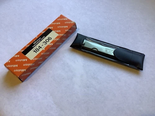 Mitutoyo 184-306 Thickness Gage, .05mm-.08mm