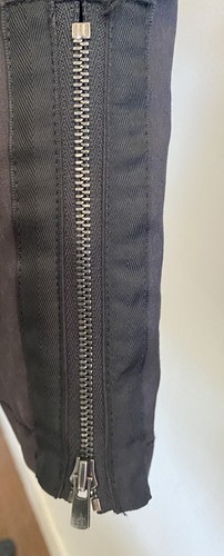 7 For All Mankind Jacket Anorak Belted Removable Hood Size M Black Women’s - Picture 4 of 11