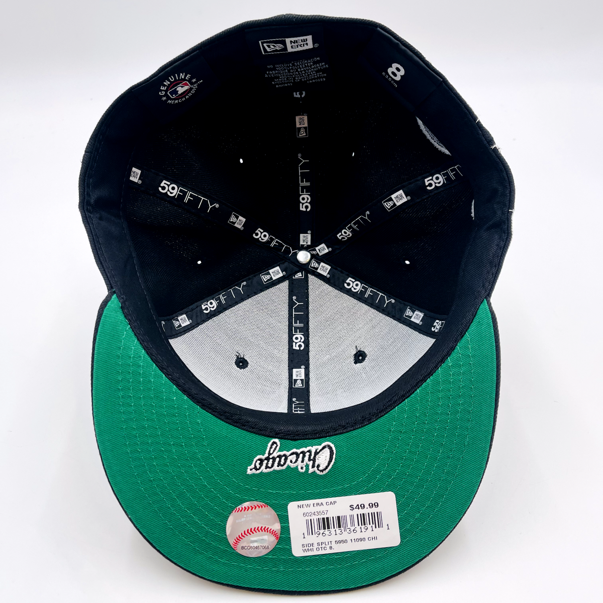 帽子 new era Fitted Long Brim Hat / BLK 8 New Era Cap Navy Fitted Long Brim Hat