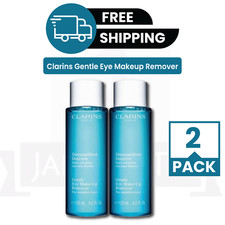 CLARINS Gentle Eye Make Up Remover Lotion 125ml PACK OF 2