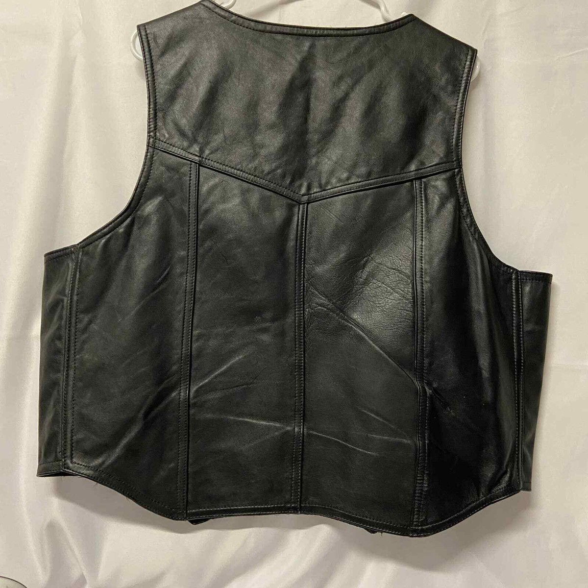 ameri vintage：RIDERS FAKE LEATHER VEST ameri vintage：RIDERS FAKE LEATHER VEST ameri vintage