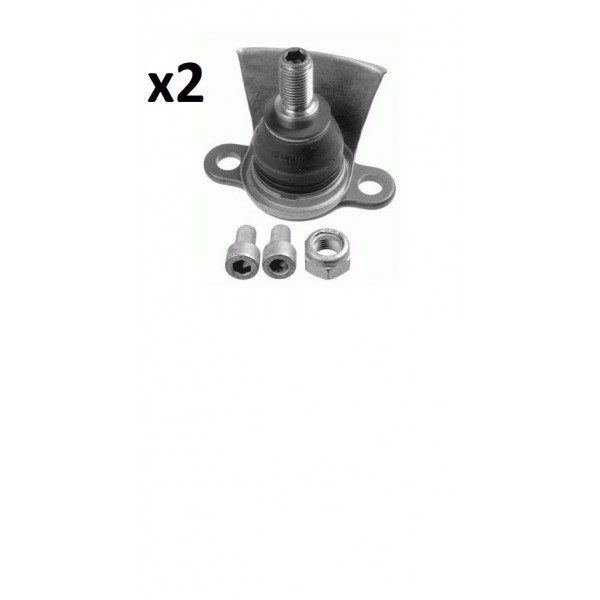 Rotules de suspension Seat Alhambra kit train avant inferieur gauche et droit