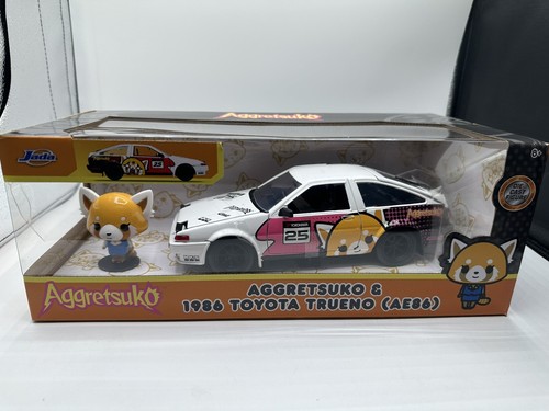 33725) Jada 1:24 Hollywood Rides 1986 Toyota Trueno (AE86) & Aggretsuko Figure - 第 2/3 張圖片