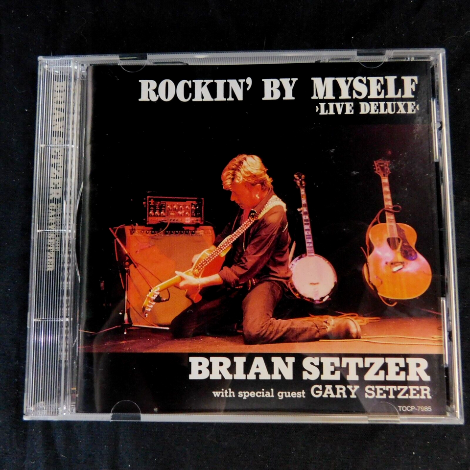 Brian Setzer Rockin' by Myself Live Deluxe CD IMPORT Japan | eBay