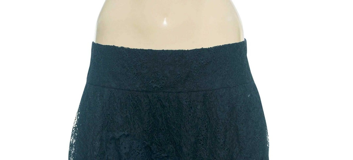 Free People Mini Lace Skirt L 10 Women's Casual Flare