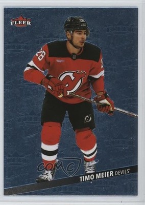 2025-26 Upper Deck Fleer Ultra Medallions Platinum 94/100 Timo Meier #M-45 1rh3