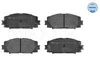 Vorderachse Meyle 025 243 4717 Bremsbelagsatz, Scheibenbremse FüR Daihatsu,Toyot