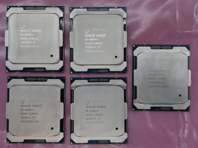 Lot of 5 Intel Xeon E5-1620v4 3.50GHz 4-Core LGA2011 10MB CPU Processors SR2P6