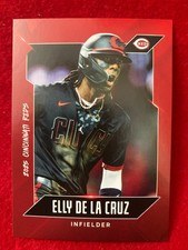 Elly De La Cruz 2025 Kahn's Baseball Card Cincinnati Reds SGA #44