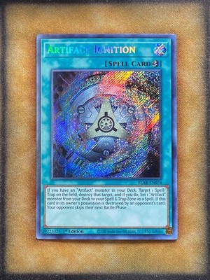 Yugioh Artifact Ignition BLAR-EN074 Secret Rare 1st Ed NM