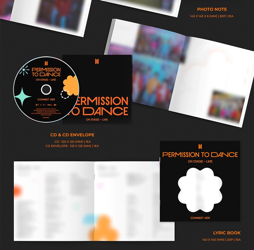 K-POP・アジア BTS Permission to Dance CD BTS - PERMISSION TO DANCE ON STAGE - LIVE[Connect ver