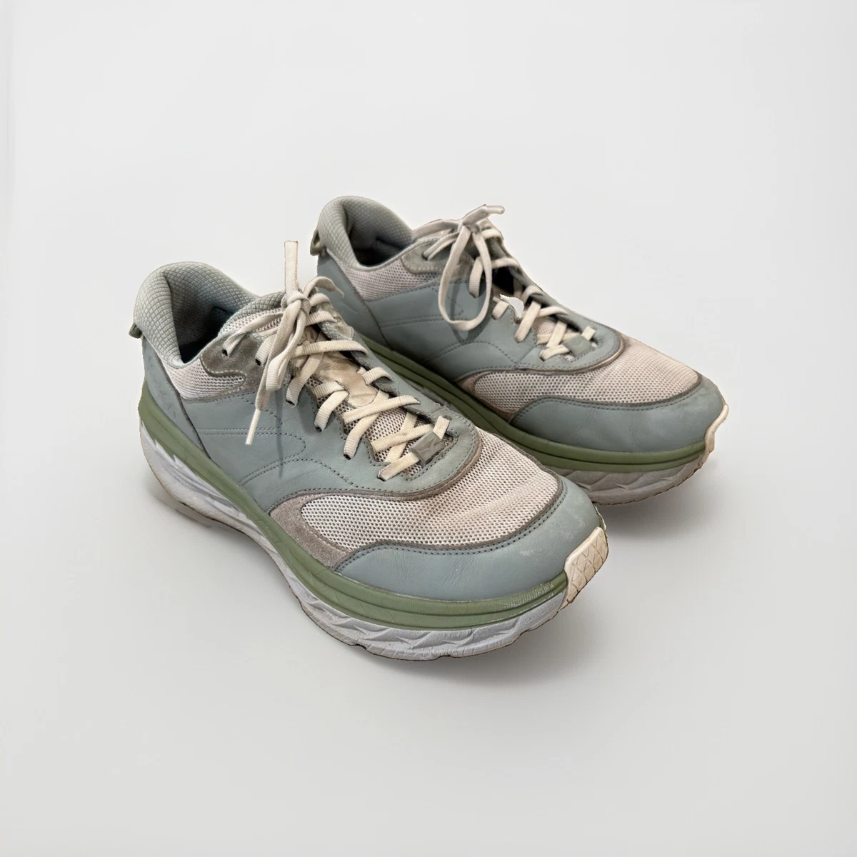 Hoka One One HOKA Bondi L Suede Blue Glass for sale | eBay