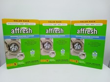 (3 Pack) - Affresh Washing Machine Cleaner 6 Tablets Washer Cleaning Tablets New
