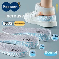 1 Pair EVA Material Invisible Height Increase Insoles For Shoes Breathable