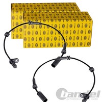 2X Hella ABS-SENSOR Raddrehzahl Vorne Links+Rechts Passend FüR BMW 3 4