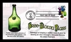 Dr Jim Stamps Free Blown Glass First Day Cover RRAGS Cachet