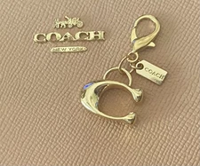 Coach charm/zipper Pull/bag Charm