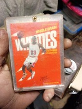 Wheaties Michael Jordan #23 Whole Grain Wheaties Promo Card, Chicago Bulls NBA
