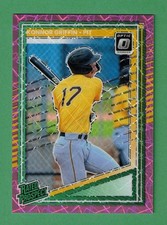 2025 Panini Donruss Optic KONNOR GRIFFIN Pink Velocity Rated Prospect 44/79 #123