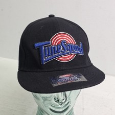 Vintage Starter Black Space Jam TuneSquad Tune Squad Bugs Bunny Snapback Hat USA
