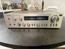 Technics SU-V44 Stereo Amplifier 1981 Japan | Dual VU Meters | Serviced