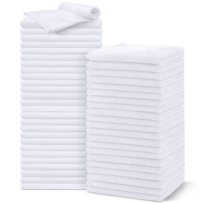 UNIMADE Salon Towels 48 Pack, Super Soft Microfiber Hand Towel, Highly Absorb...