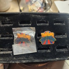 Traveling Wilburys logo metal pin sealed - 1"X1.5"