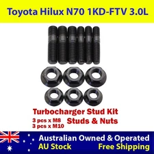 High Tensile Turbo Charger Stud Kit For Toyota Hilux N70 1KD-FTV 3.0L