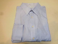 PAUL FREDRICK LONG SLEEVE BARREL CUFF DRESS SHIRT SIZE 19 X 36