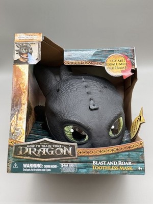 DreamWorks How To Train Your Dragon Blast and Roar Toothless Mask  - Spin Master