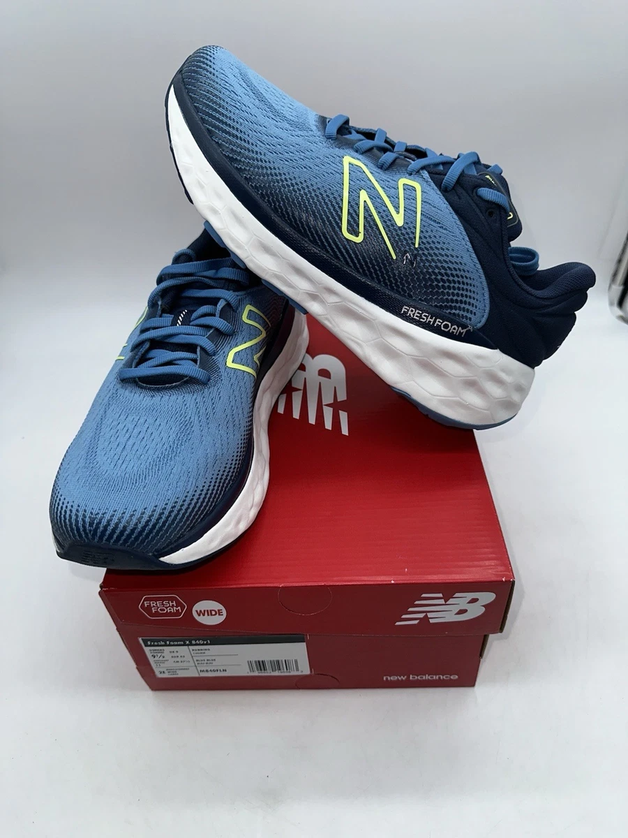 New Balance Unisex Blue Fresh Foam X 840v1 Aluminum Running Shoes Size 9.5 New Balance Fresh Foam X 840 v1 Running Shoe (Men) - Vintage  main image 4