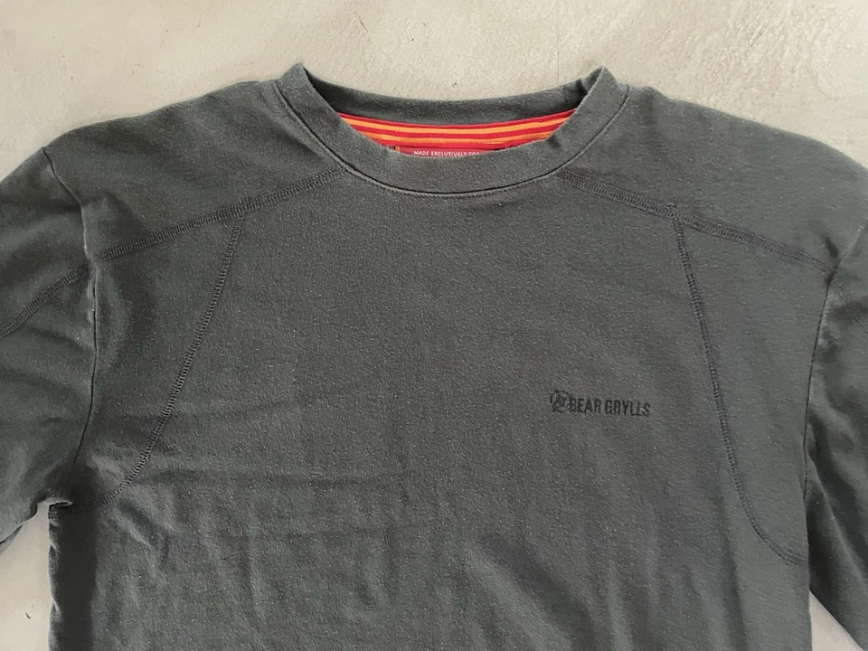 Camisa Craghoppers Bear Grylls Gris Manga Larga Aire Libre Senderismo Camping Talla XS Foto 3 de 4