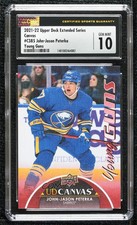 2021-22 Upper Deck Extended JJ John-Jason Peterka #C385 Young Guns Rookie CSG 10